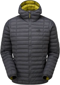 Mountain Equipment Particle Hooded Funktionsjacke anvil/obsidian (Herren)