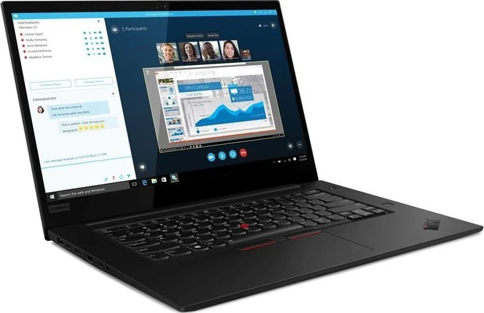 Lenovo ThinkPad X1 Extreme G2, Black Weave, Core i9-9880H, 32GB RAM, 2TB SSD, GeForce GTX 1650 Max-Q, DE