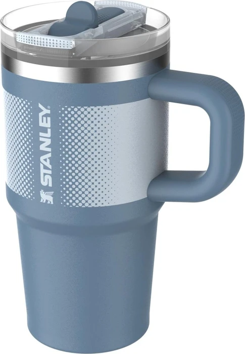 Stanley Quencher Protour Flip Straw Tumbler Isolierflasche 590ml indigo fade