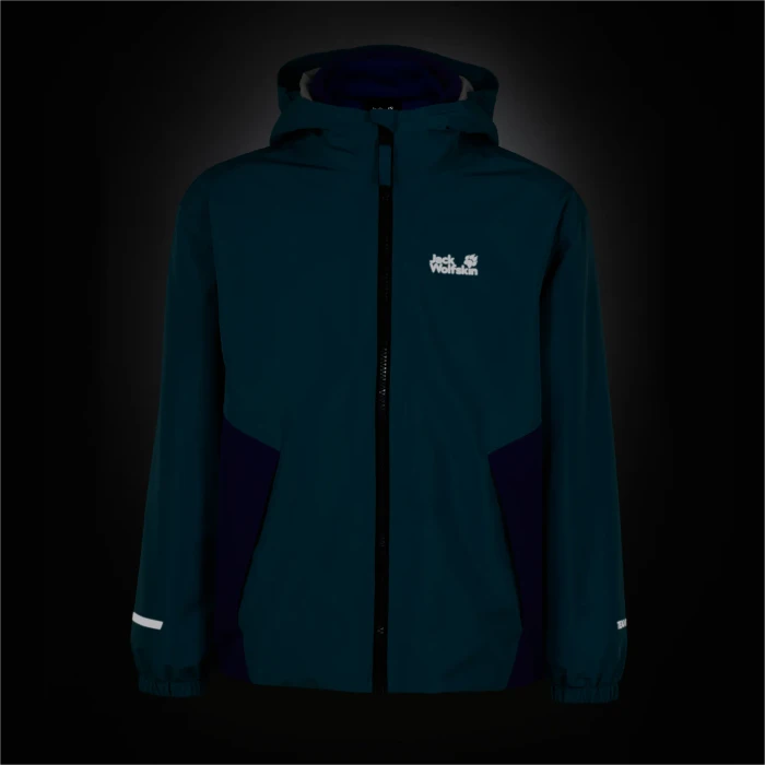 Jack Wolfskin Iceland 3in1 Funktionsjacke galapagos (Junior)