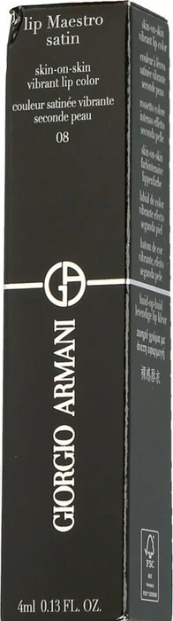 Giorgio Armani Lip Maestro Satin Liquid Lippenstift 08 rooftop party, 4ml