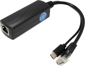 Revodata 2.5G PoE-Splitter, 2x RJ-45, PoE PD (TYPEC0502G-X)