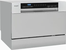 Exquisit GSP206-030D Tisch-Geschirrspüler silber