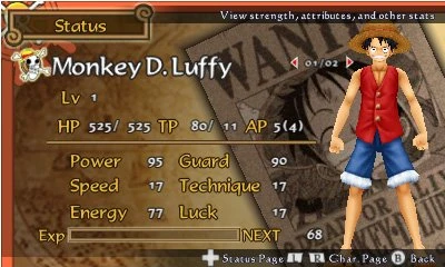 One Piece: Romance Dawn (3DS)