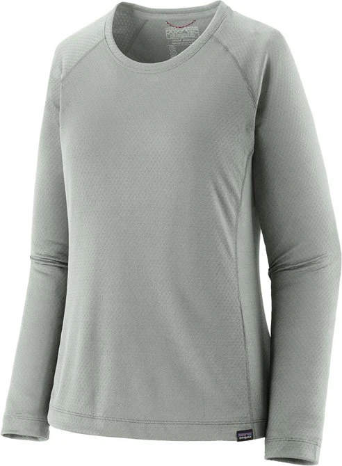 Patagonia Capilene Midweight Crew Funktionsshirt langarm sleet green (Damen)