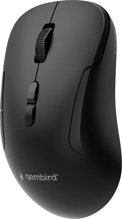 Gembird Wireless Bluetooth Mouse schwarz, USB/Bluetooth
