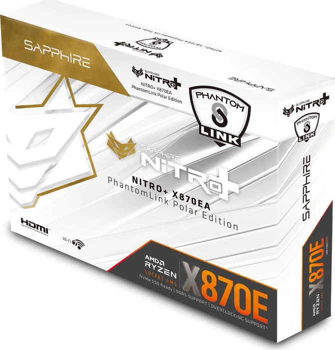 Sapphire NITRO+ X870EA PhantomLink Polar Edition (AMD AM5)