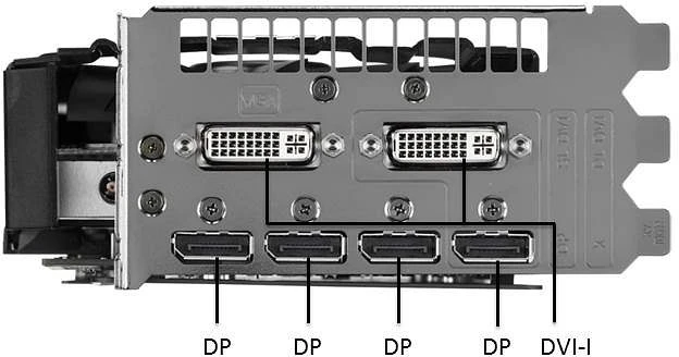 ASUS Radeon R9 280X, Radeon R9 280X, 3GB GDDR5, 2x DVI, 4x DP