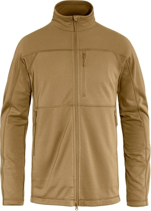 Fjällräven Abisko Lite Fleece Funktionsjacke buckwheat brown (Herren)