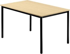 Hammerbacher Meeting D-Serie DR12/3/D Konferenztisch 120x80cm Ahorn/schwarz