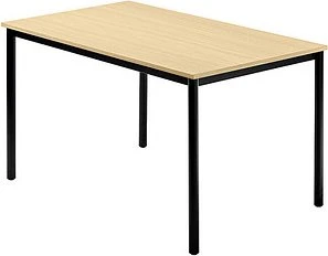 Hammerbacher Meeting D-Serie DR12/3/D Konferenztisch 120x80cm Ahorn/schwarz