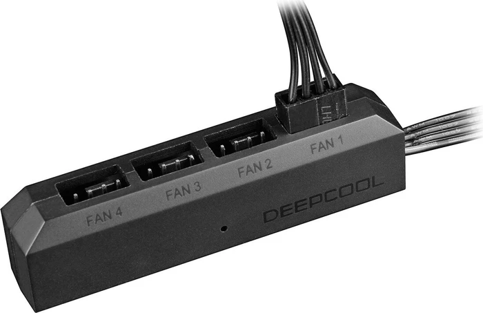 DeepCool FH-04 Fan Hub, Lüfterverteiler, 4-fach
