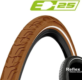 Continental Ride City 28x1.625" Reifen brown reflex