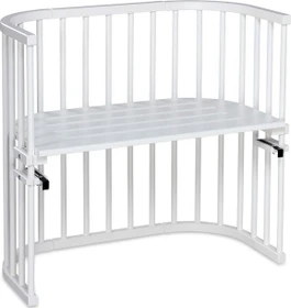 Babybay Original Beistellbett seidenmatt weiß