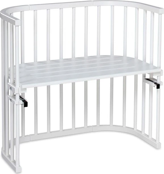 Babybay Original Beistellbett seidenmatt weiß