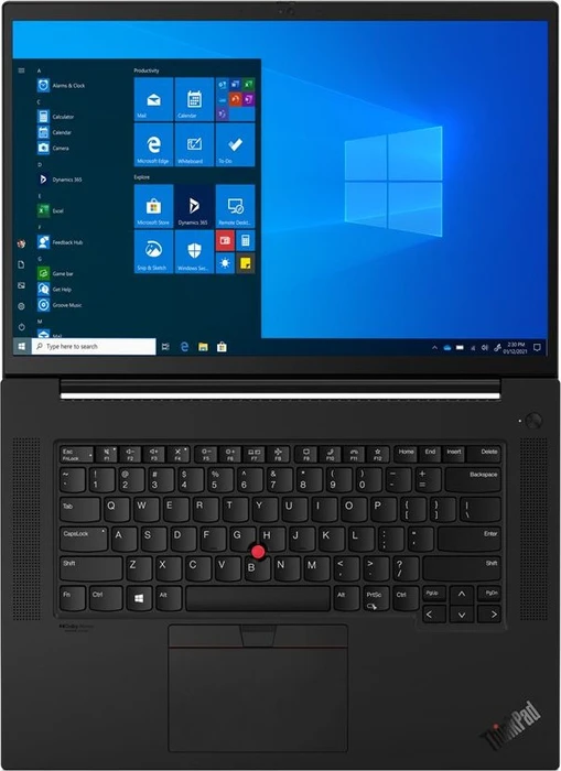 Lenovo ThinkPad X1 Extreme G4, Black Weave, Core i7-11800H, 32GB RAM, 1TB SSD, GeForce RTX 3060, DE