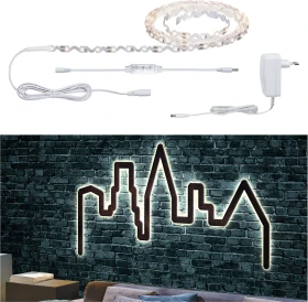 Paulmann FlexLED 3D Basisset warmweiß LED-Streifen 3m