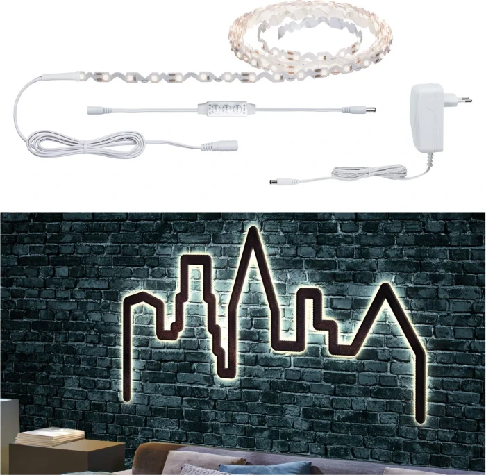 Paulmann FlexLED 3D Basisset warmweiß LED-Streifen 3m