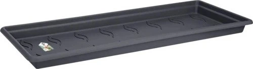 Elho Green Basics Garten XXL Blumentopfuntersetzer 100cm schwarz