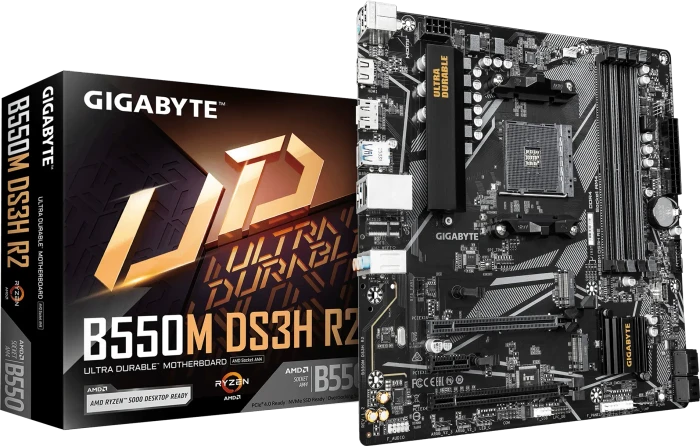 GIGABYTE B550M DS3H R2 (AMD AM4)