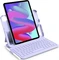 Inateck Superleicht Tastatur Hülle für iPad Air 6 11"/iPad Air 5/iPad 10/iPad Pro 11", violett, DE Vorschaubild