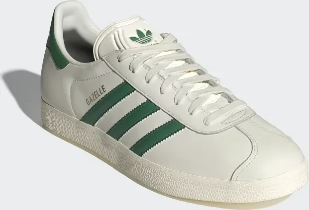 adidas Gazelle off white/preloved green/collegiate green (Herren)