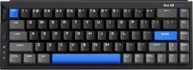 Mchose Ace 68 Turbo HE Gaming Keyboard, Cyber Black, LEDs RGB, Mount Tai Magnetic Switch GT, USB, US (HW-Ace68Turbo-5)