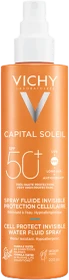 Vichy Capital Soleil Cell Protect Water Fluid Sonnenspray LSF50+, 200ml