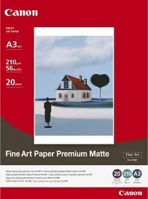 Canon FA-PM1 Feines Kunstdruckpapier "Premium Matte" A3+, 210g/m², 20 Blatt