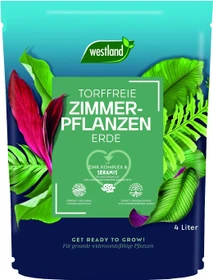 Westland Torffreie Zimmerpflanzen Erde, 4l