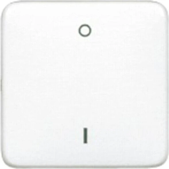 Legrand Creo Wippe mit Aufdruck O/I, ultraweiß