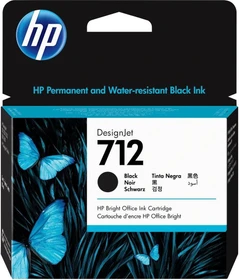 HP Tinte 712 schwarz, 80ml