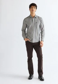 Wrangler Regular 1 Pocket Hemd langarm dark sapphire (Herren)