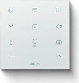 Loxone Touch Pure Flex Standard Audio Tree weiß
