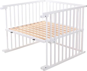 Babybay Kinderbett-Umbausatz für Maxi Beistellbett weiß