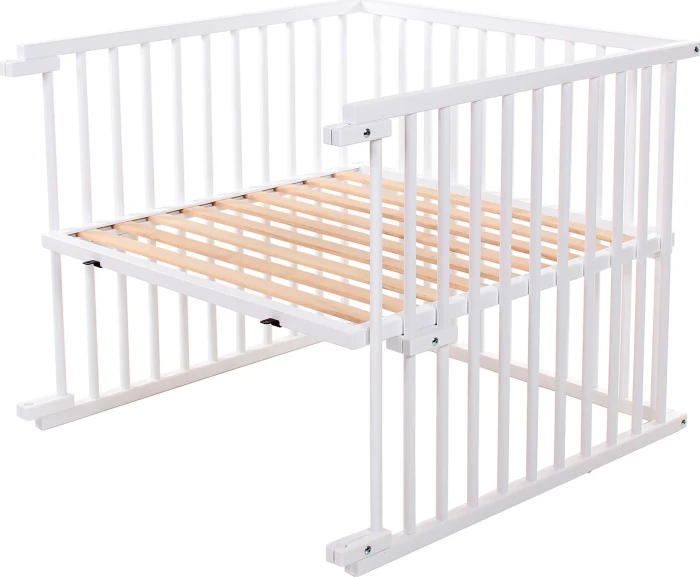 Babybay Kinderbett-Umbausatz für Maxi Beistellbett weiß