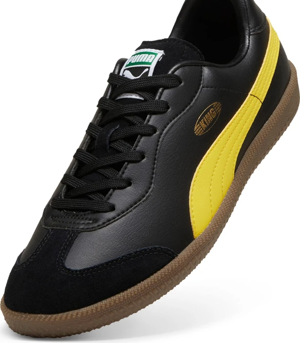 Puma King 21 IT puma black/pelé yellow (Herren)