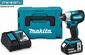 Makita DTW181RT1J Akku-Schlagschrauber inkl. MAKPAC + Akku 5.0Ah