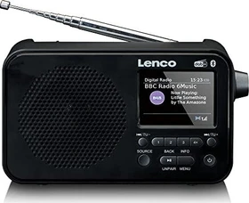 Lenco PDR-036 schwarz