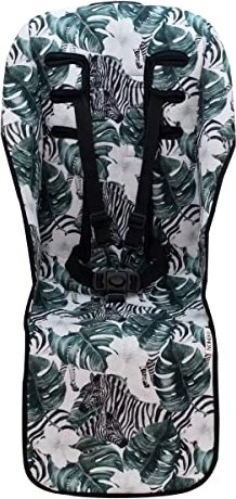 Jyoko Universal-Sitzauflage für Kinderwagen zebra