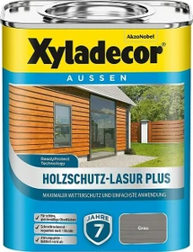 Xyladecor Holzschutz-Lasur grau, 750ml