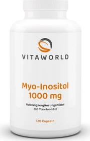 vitaworld Myo-Inositol 1000 mg Kapseln, 120 Stück