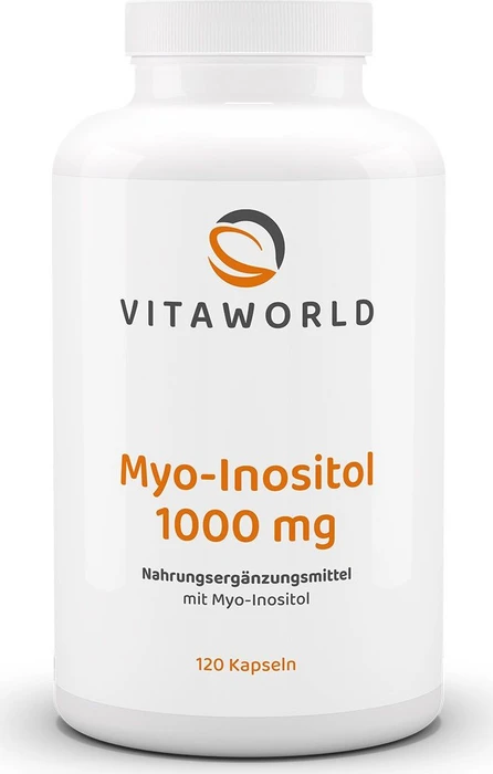 vitaworld Myo-Inositol 1000 mg Kapseln, 120 Stück