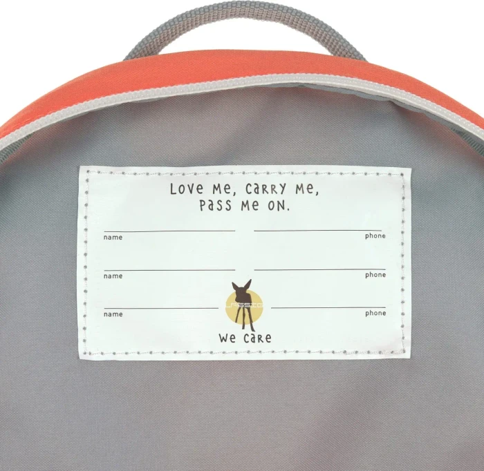 Lässig Tiny Backpack About Friends Maus coral Kindergartenrucksack