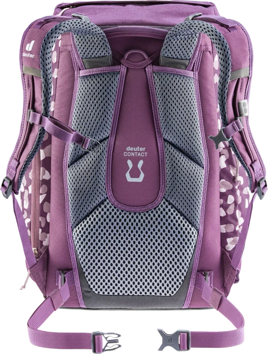 Deuter Scula plum dots Schulrucksack