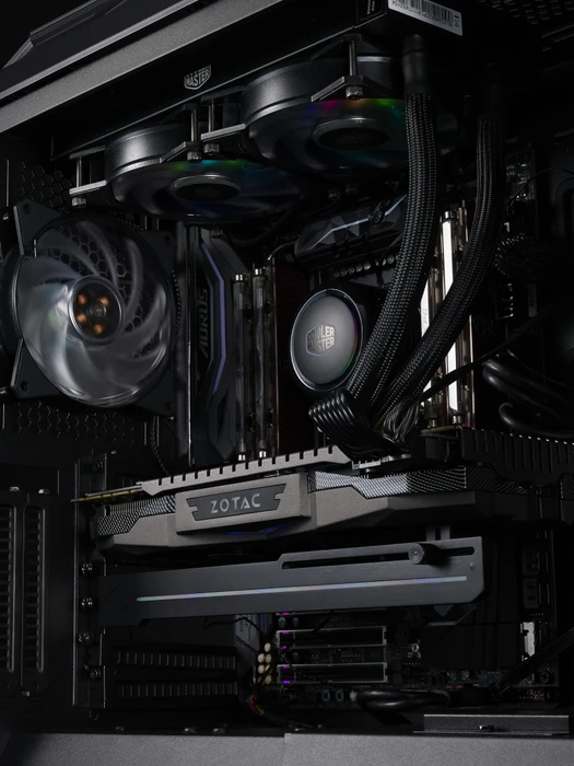 Cooler Master ELV8, RGB, schwarz, Grafikkarten-Halterung 1-fach