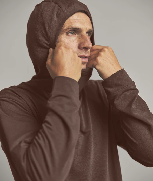 Ortovox Affinity Crew Hoodie dark chestnut (Herren)