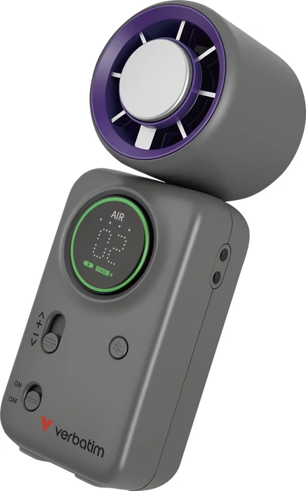 Verbatim Cool 'n' Go Ice Touch Mini Handventilator purple