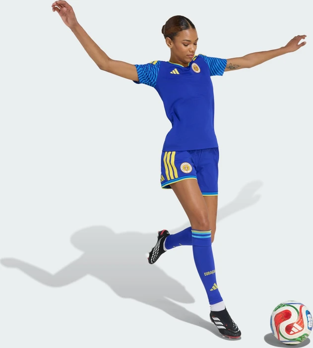 adidas FIFA WM 2026 Curacao Heimtrikot kurzarm lucid blue (Damen)