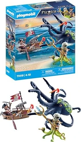 playmobil Pirates Kampf gegen den Riesenoktopus